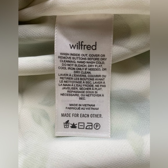 ARITZIA WILFRED Amelie Avocado Skirt in Size 8 - Picture 11 of 13
